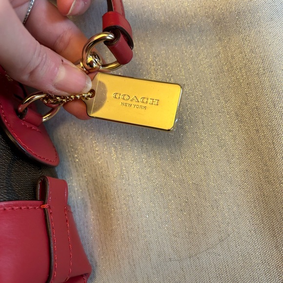 NWT Coach Monogram crossbody purse - Picture 7 of 8